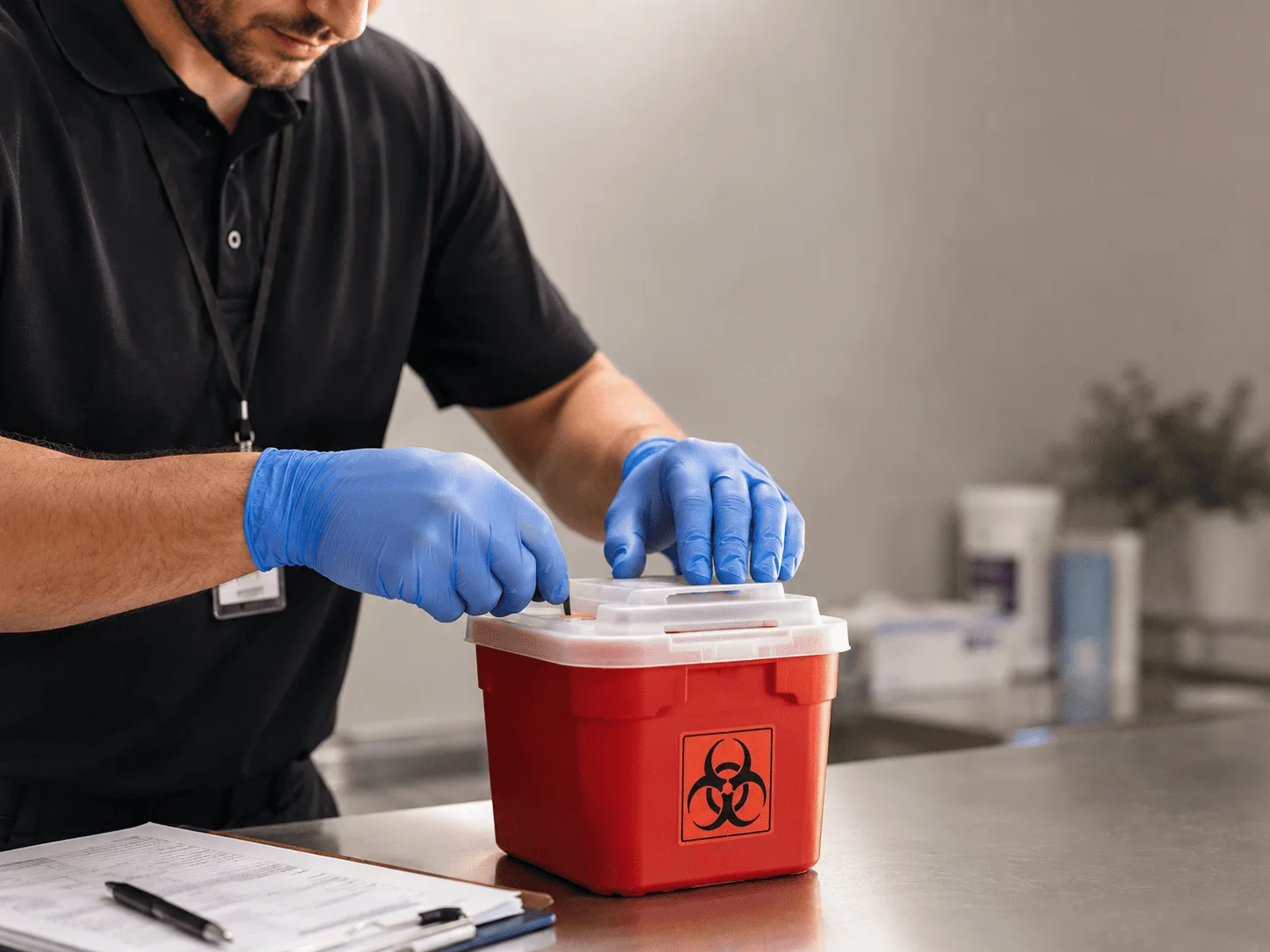 Why choose Sharps Waste Disposal in Curtis, MI